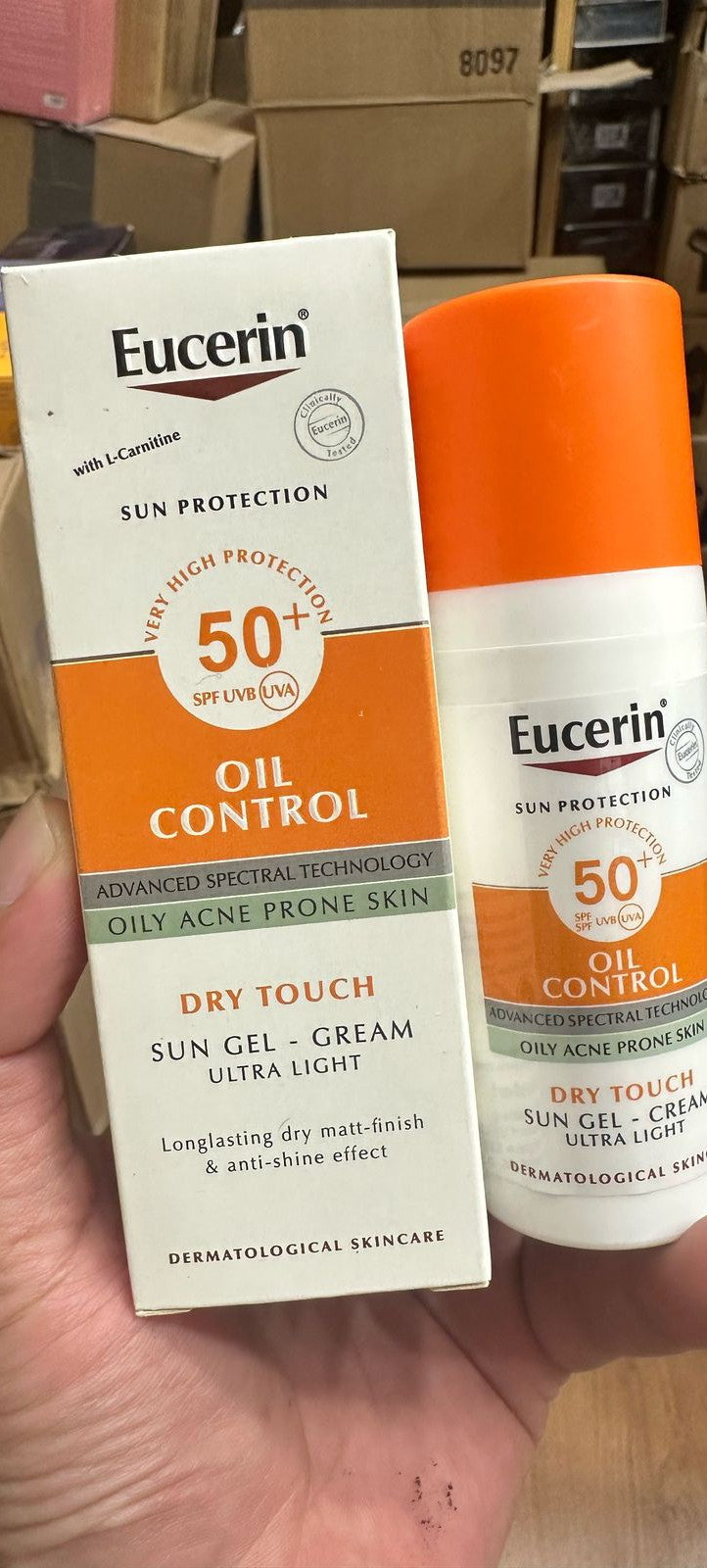 Eucerin Oil Control Dry Touch Sun Gel-Cream SPF 50 50 ML