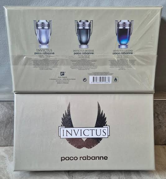 Paco Rabanne Invictus Set (3 x 30ml)