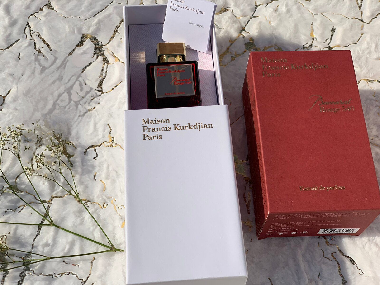 Maison Francis Kurkdjian – Baccarat Rouge 540 RED – Extrait De Parfum – 70 ml