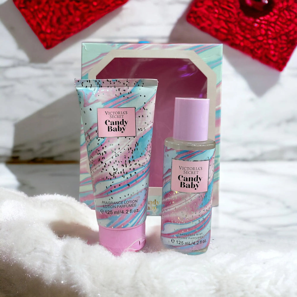 VICTORIA SECRET Candy Baby Body Lotion & Mist Set