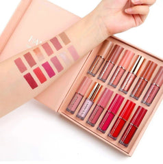 Handaiyan 12-Piece Lip Gloss & Matte Lipstick Set