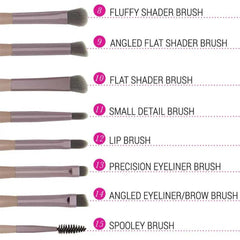 BH Cosmetics Lavish - 15 Pc Brush Set With Cosmetic Bag