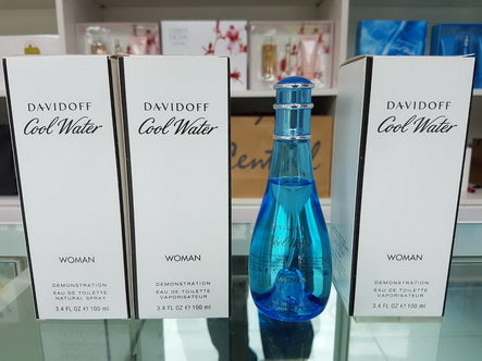 Davidoff Cool Water Woman Eau de Toilette - 100 ML (Original Tester)