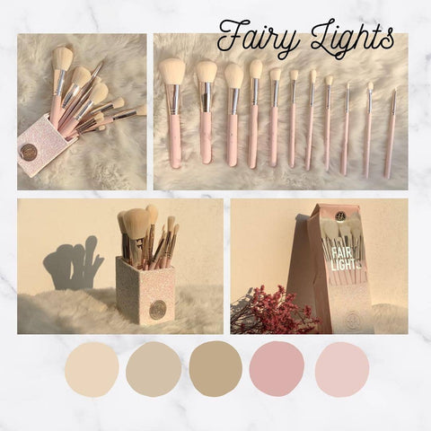 BH Cosmetics Fairy Light Brush Set | 11-Piece Makeup Brush Collection