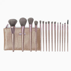 BH Cosmetics Lavish - 15 Pc Brush Set With Cosmetic Bag