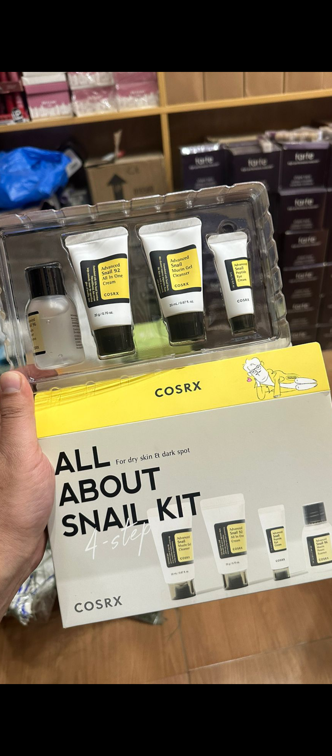 Cosrx Snail Mucin Kit 4-step