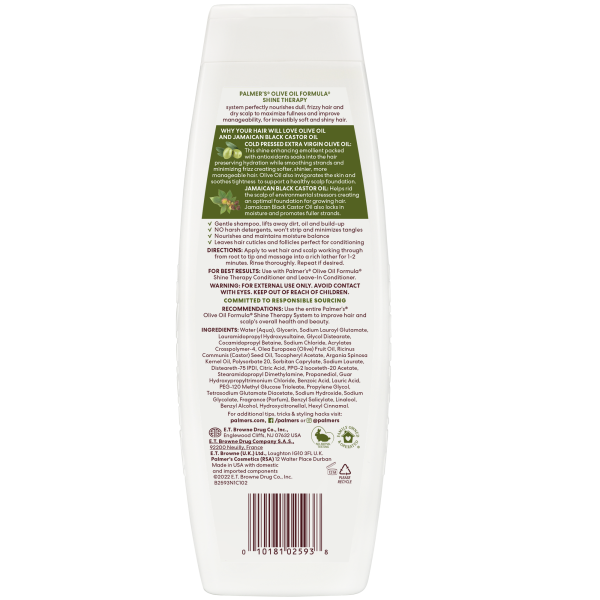 Palmer's OLIVE OIL FORMULA PRODUCTS
Shine Therapy Shampoo