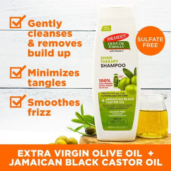 Palmer's OLIVE OIL FORMULA PRODUCTS
Shine Therapy Shampoo