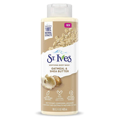 Stives Body Wash Soothing Oatmeal & Shea Butter 16Oz/473Ml